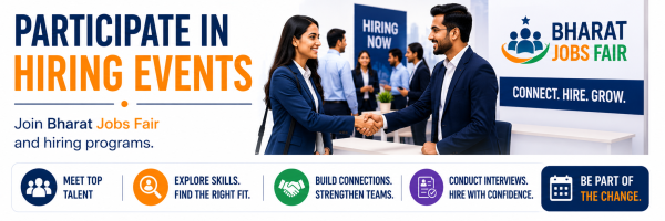 Participating in hiring event